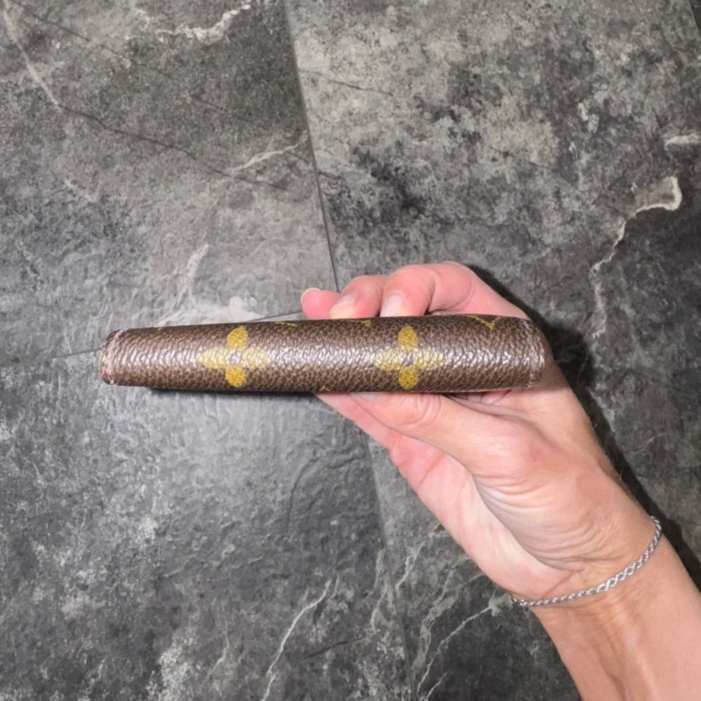 Louis Vuitton LV Monogram Canvas Leather Marco Bifold Vintage Wallet